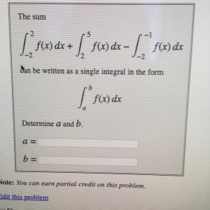Matchmaticians I need help with the attched problem about definite integrals File #1