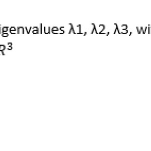 Matchmaticians [ eigenvalues and eigenvectors]&nbsp; Prove that (v1, v2, v3) is a basis of R^3 File #1