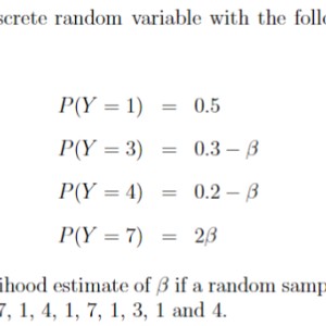 Matchmaticians Find the maximum likelihood estimate File #1