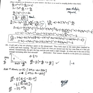 Matchmaticians (Calculus 1) Basic Calc: Derivatives, optimization, linear approximation... File #1