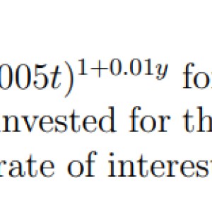 Matchmaticians Mathematical finance question on Portfolioand Investment Year Methods(question attached below) File #1