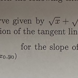 Matchmaticians Answer the question in the photo attached, it's a calc 1 question with implicit differentiation File #1